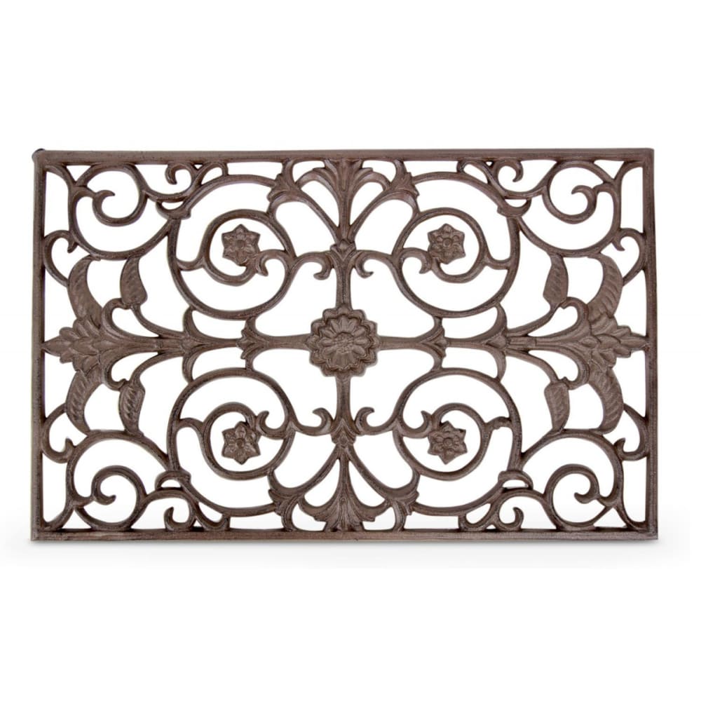 Paillasson rectangulaire fonte marron — vue 3
