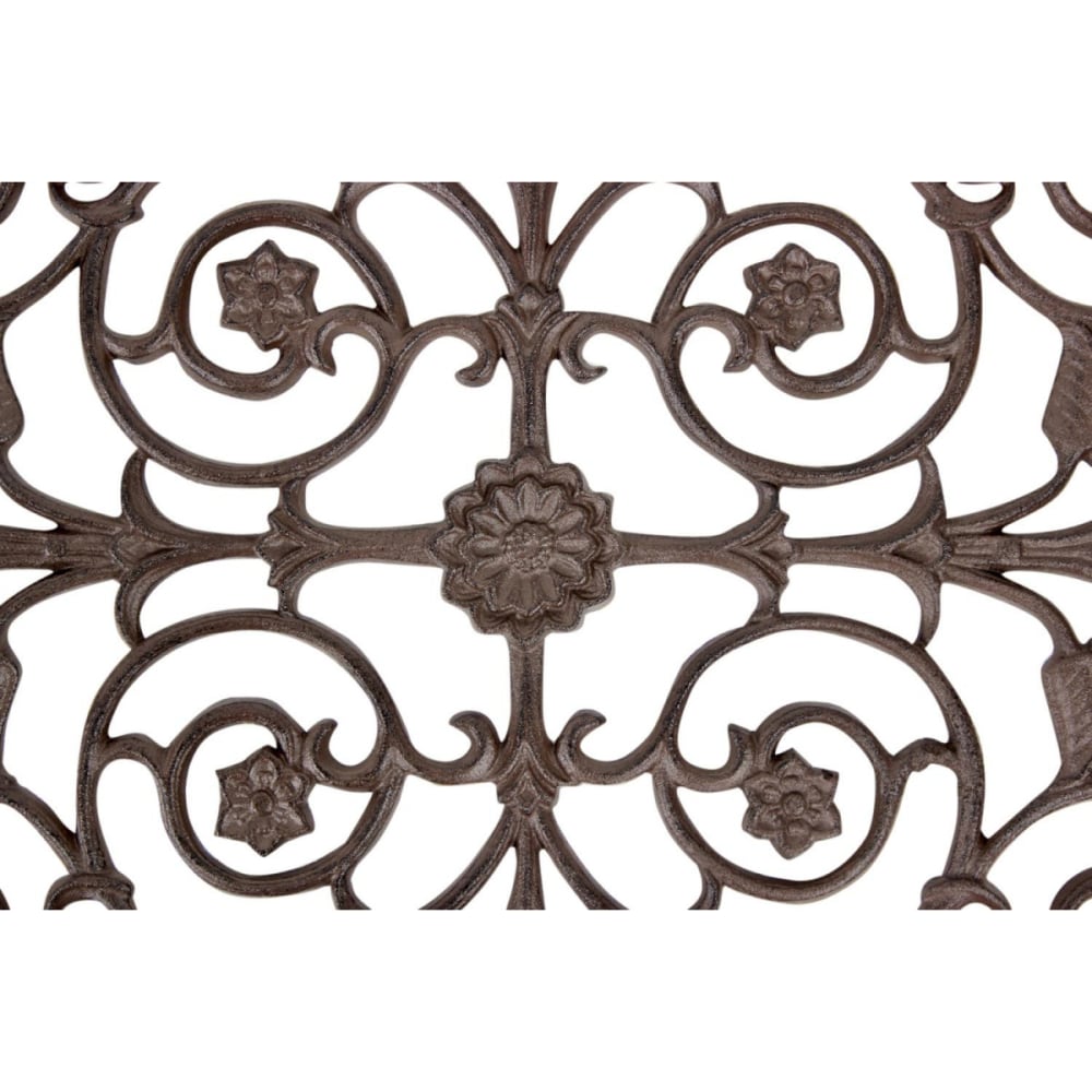 Paillasson rectangulaire fonte marron — vue 4