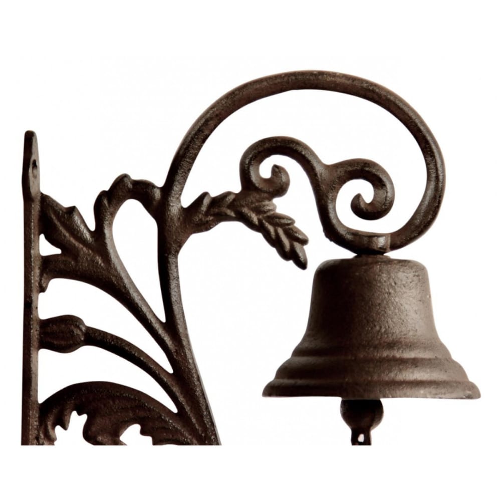 Cloche fonte marron — vue 4