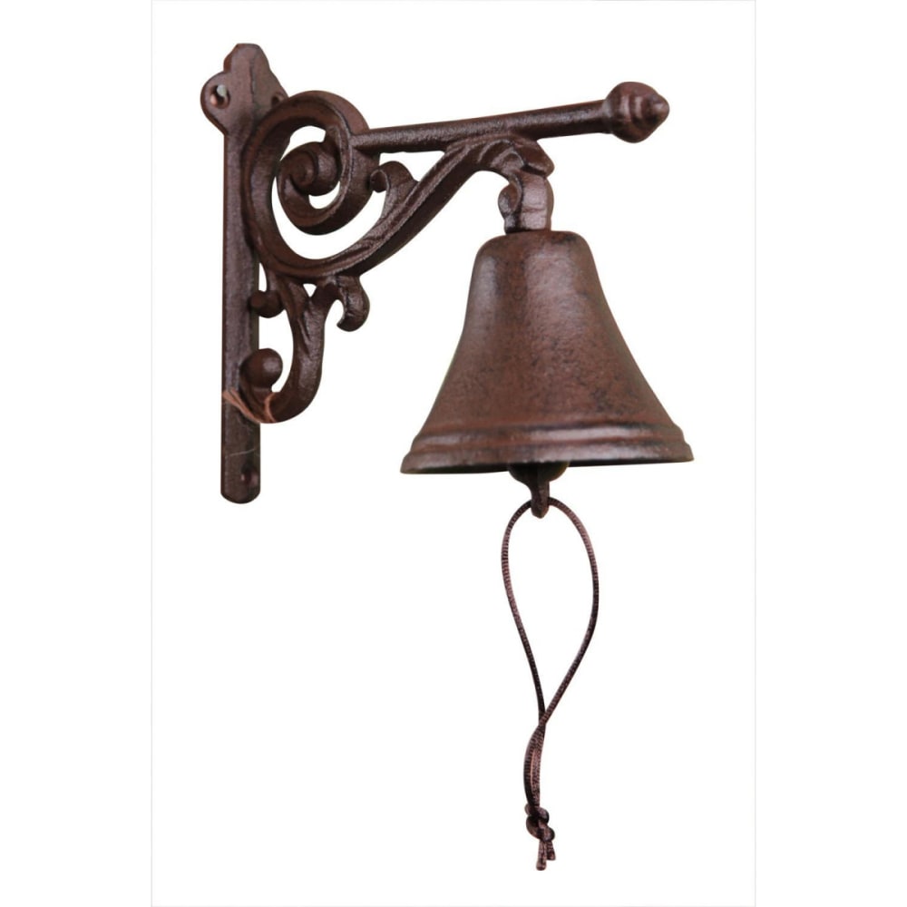 Cloche arabesque fonte marron