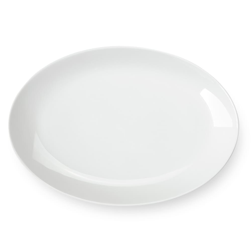 Plat ovale en porcelaine