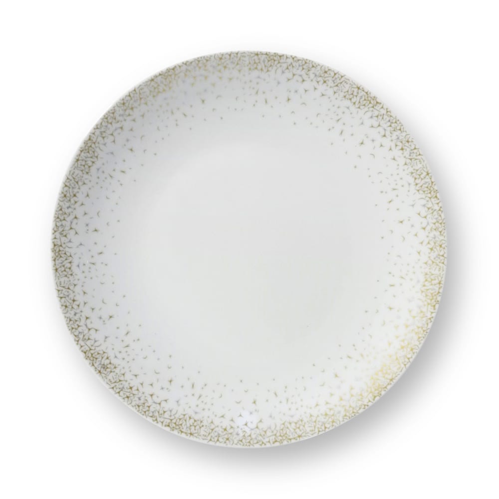 Service de vaisselle 18 pièces en Porcelaine Blanc