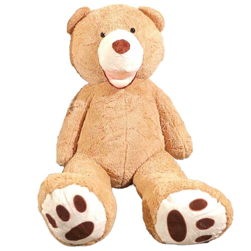 Bananair Riesiges Plüschtier Teddybär Pouf 260 cm, Beige Beige Webpelz
