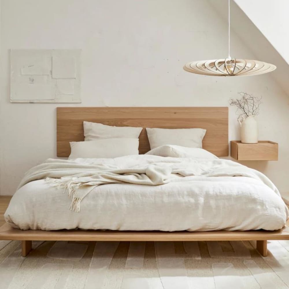 Suspension bois fsc diamètre 85cm bois — vue 3