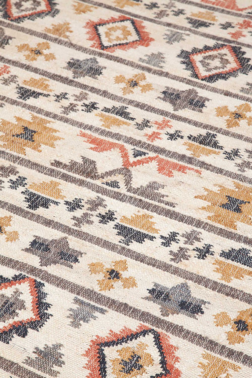 Teppich aus Jute, 140x200cm, mehrfarbig - Maisons Du Monde