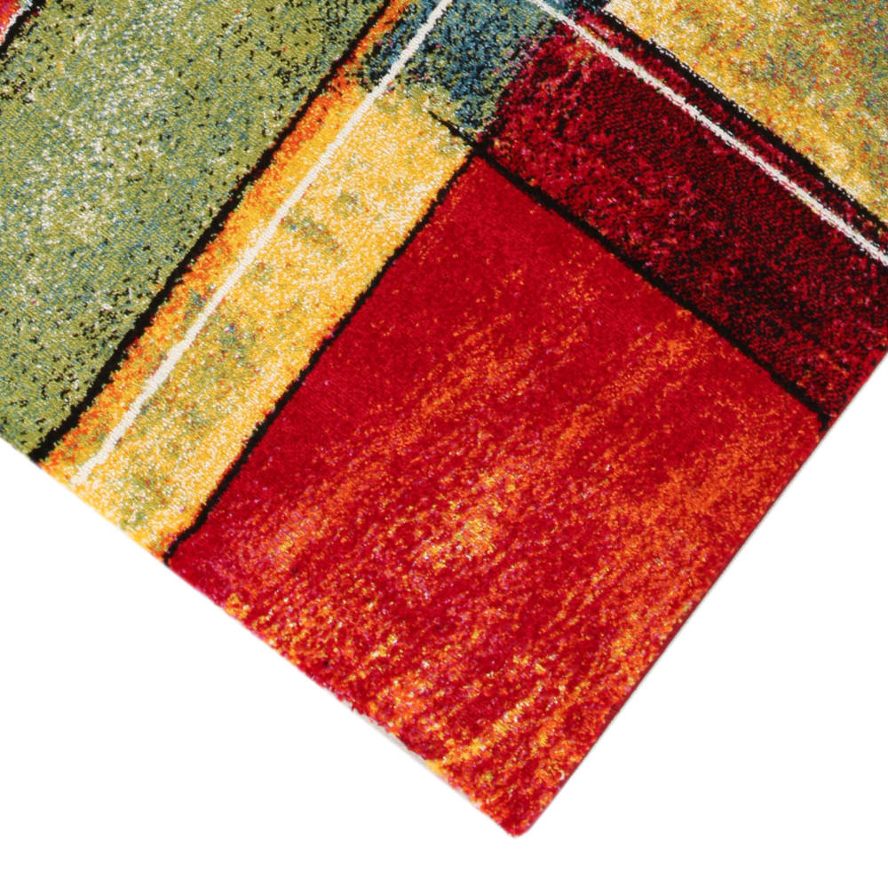 Teppich aus Stoff, 200x200cm, mehrfarbig - Maisons Du Monde