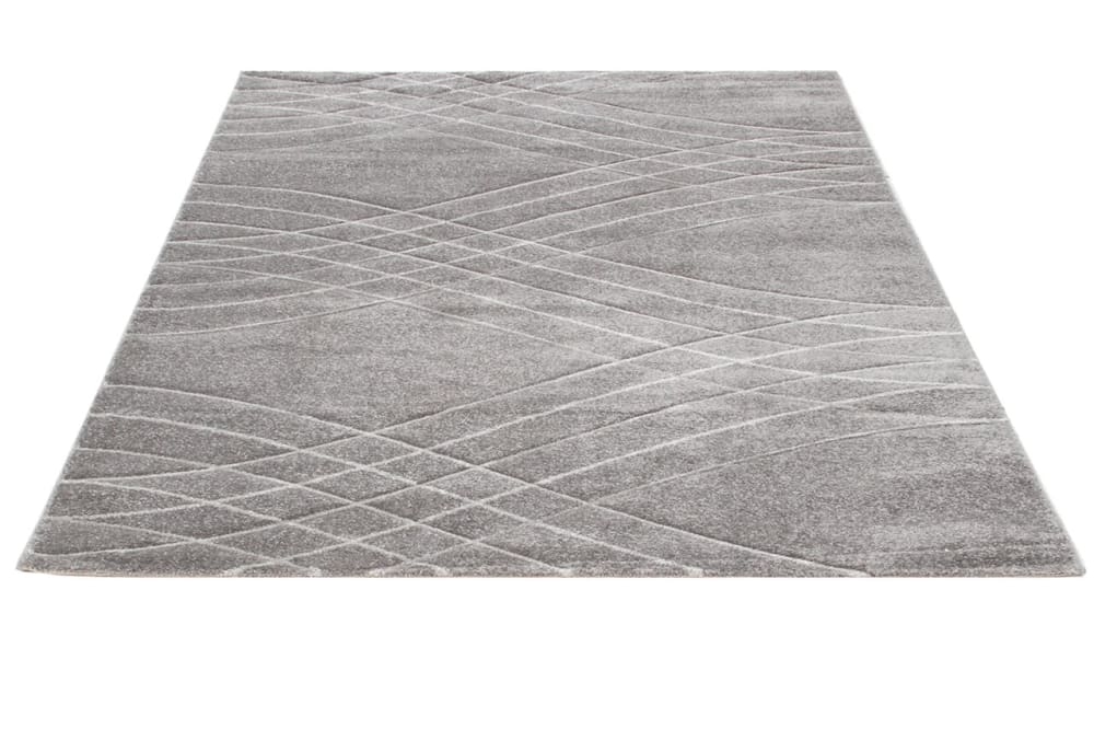 Teppich aus Stoff, 133x190cm, grau - Maisons Du Monde