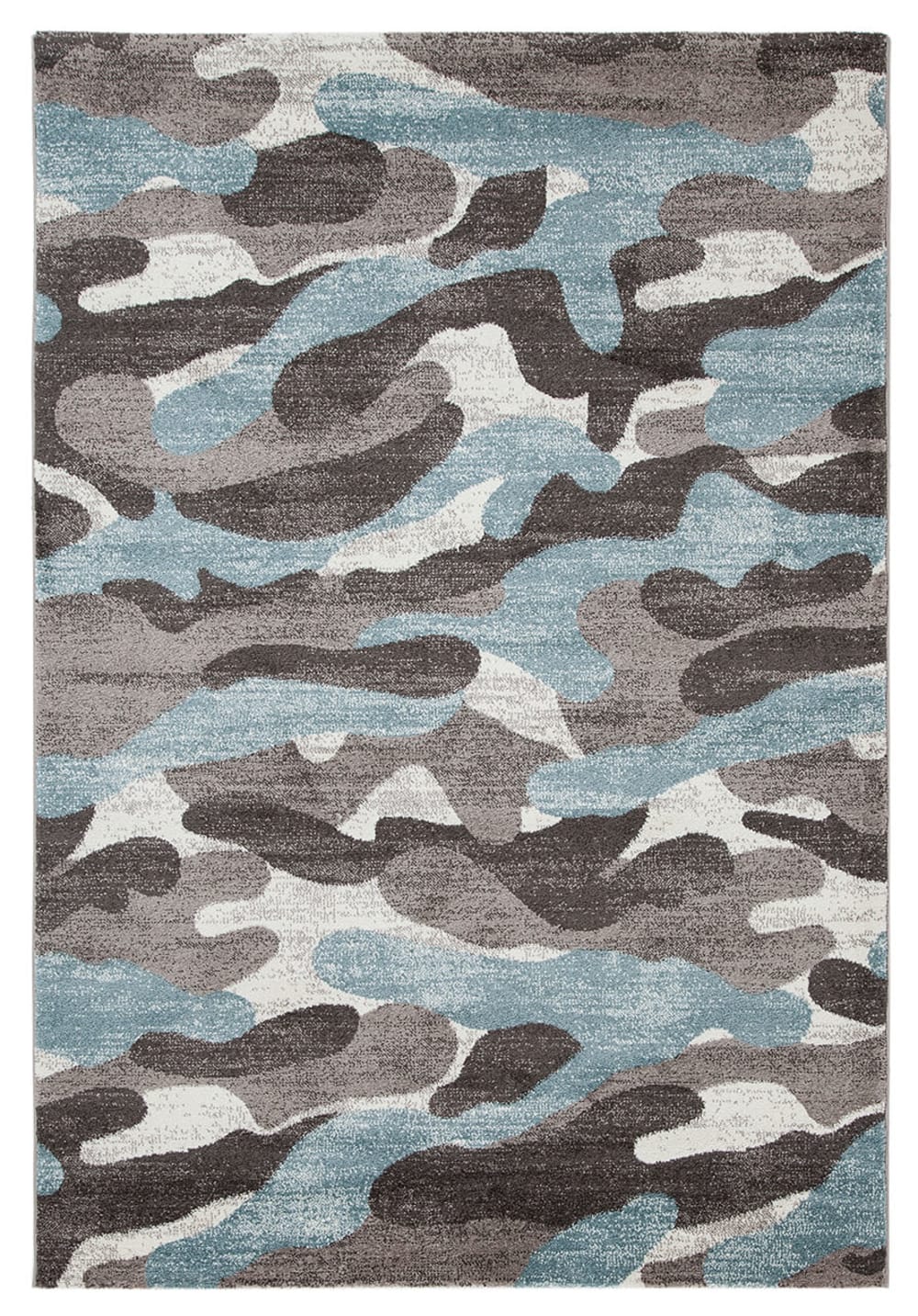 Carpet Living Teppich aus Stoff, 120x170cm, blau - Acryl