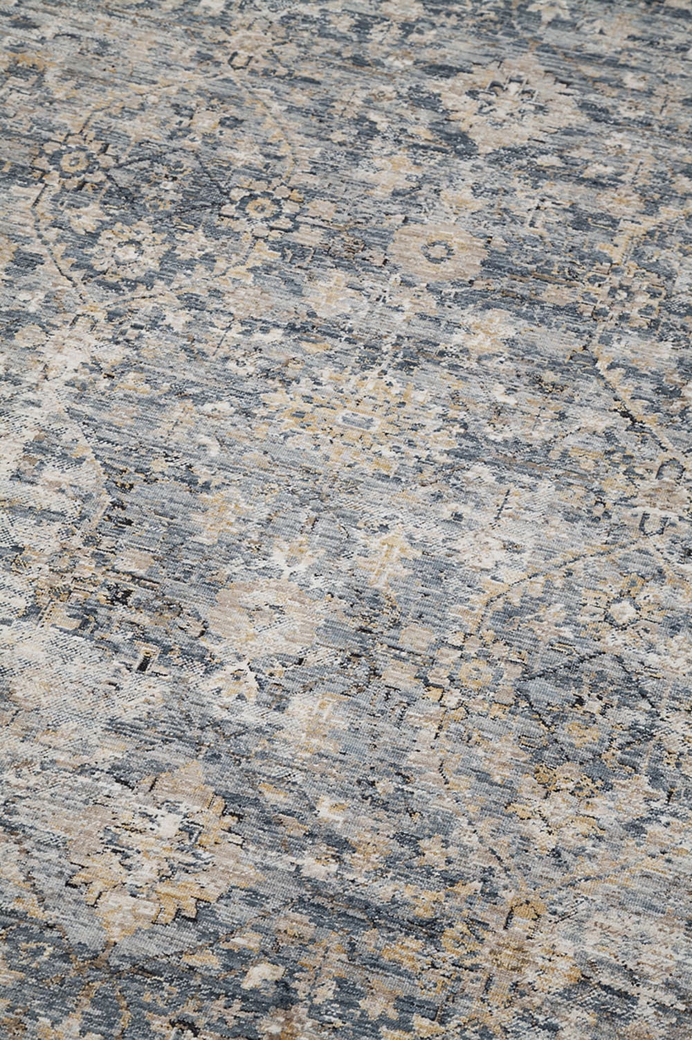 Teppich aus Stoff, 160x230cm, blau - Maisons Du Monde