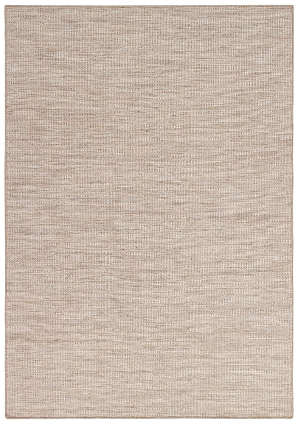 Carpet Living Teppich aus Wolle, 140x200cm, beige - Wolle