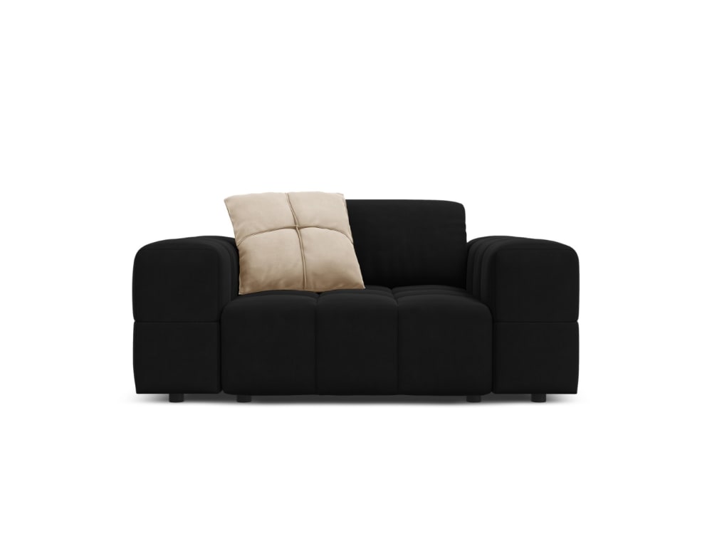 fauteuil en tissu velours