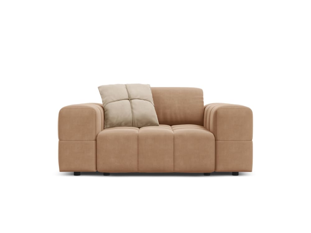 fauteuil en tissu velours