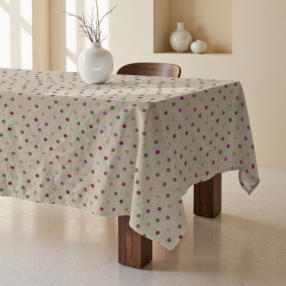 Nappe anti-taches xl beige 180x180 cm - Maisons du Monde