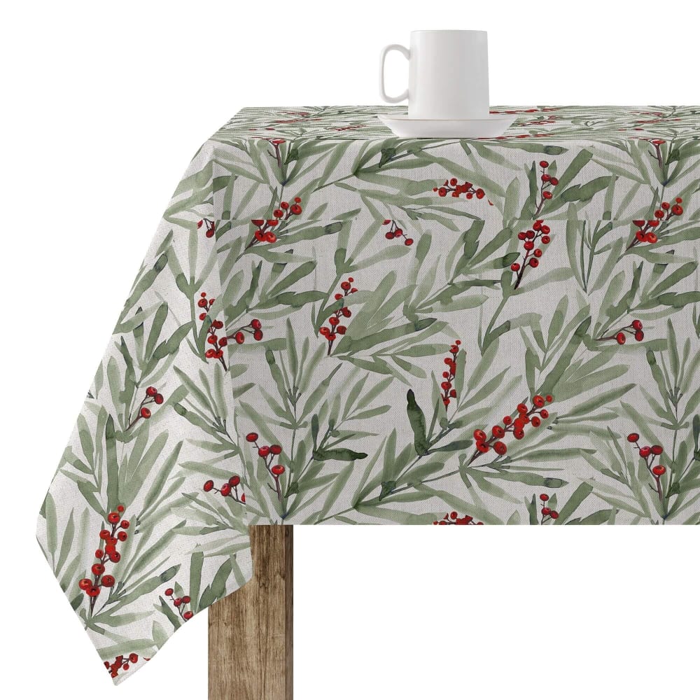 Mantel navidad antimanchas multicolor algodón - 200x140 cm