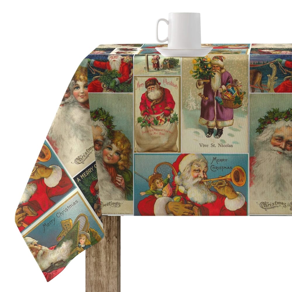 Muare Home Mantel navidad antimanchas multicolor