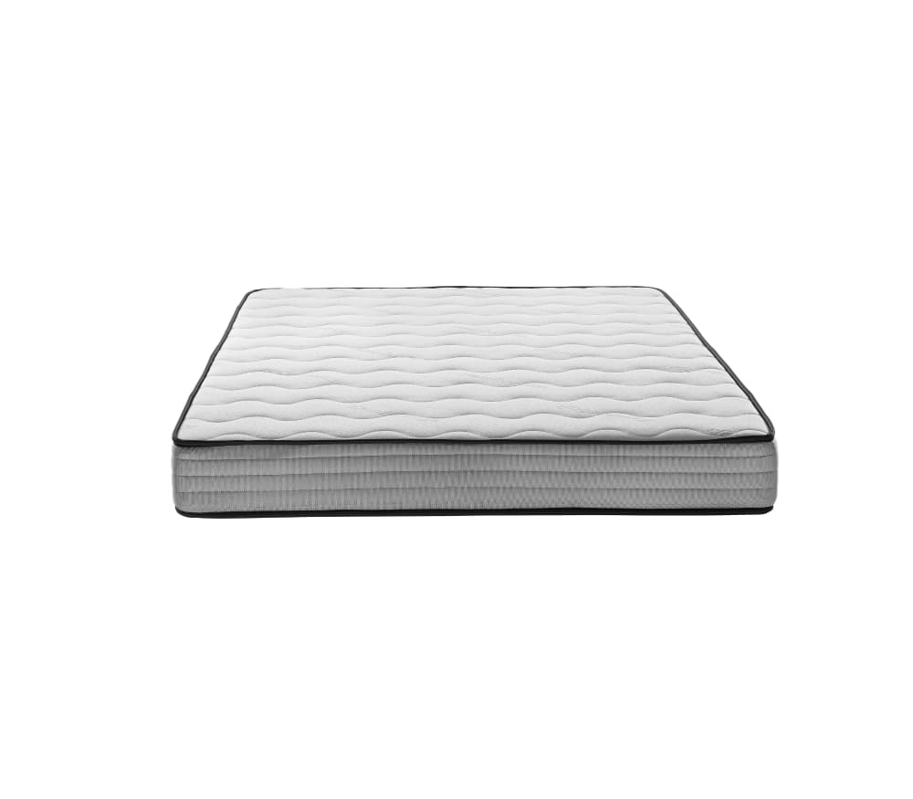 BEZEN Viscoelastische Matratze 20 cm 160x200 cm Grau Öko-Tex Zertifikat Naturfasern