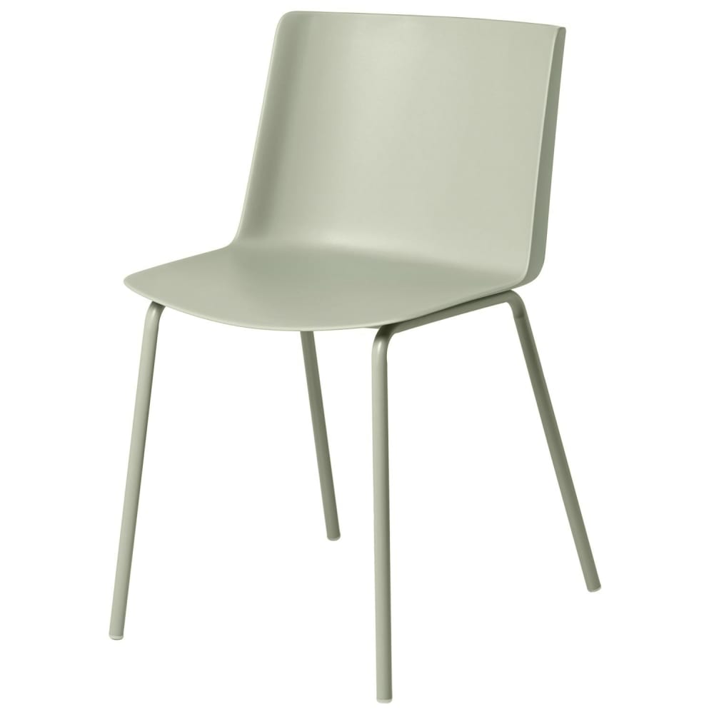Koketto Home Stuhl aus Polypropylen, ergonomisch geformte Rückenlehne, mintfarben Grün Pc - Polycarbonat