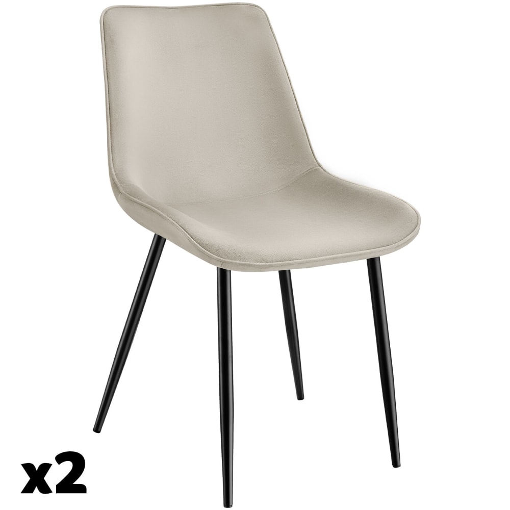 Lot 2 chaises assise