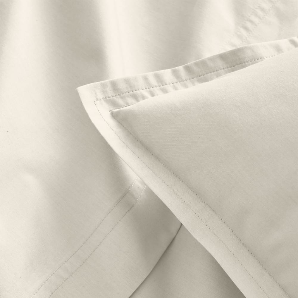 Parure de lit en percale de coton meringue 240x220 — vue 4