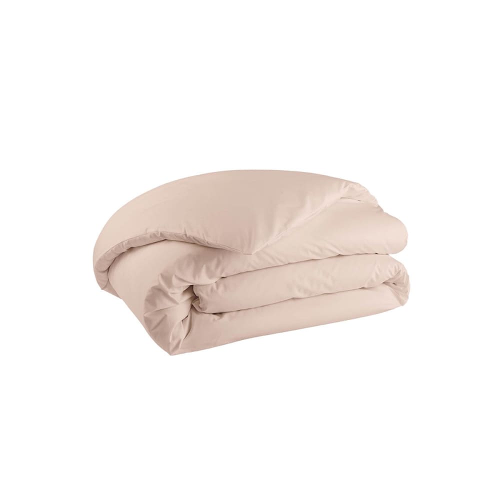 Parure de lit en percale de coton rose lingerie 140x200 — vue 3