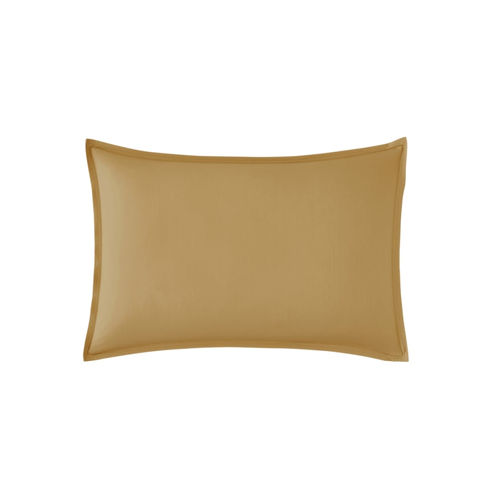Taie d'oreiller en percale de coton sahara 50x70
