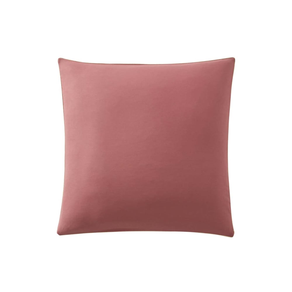 Parure de lit en coton rose 65x65