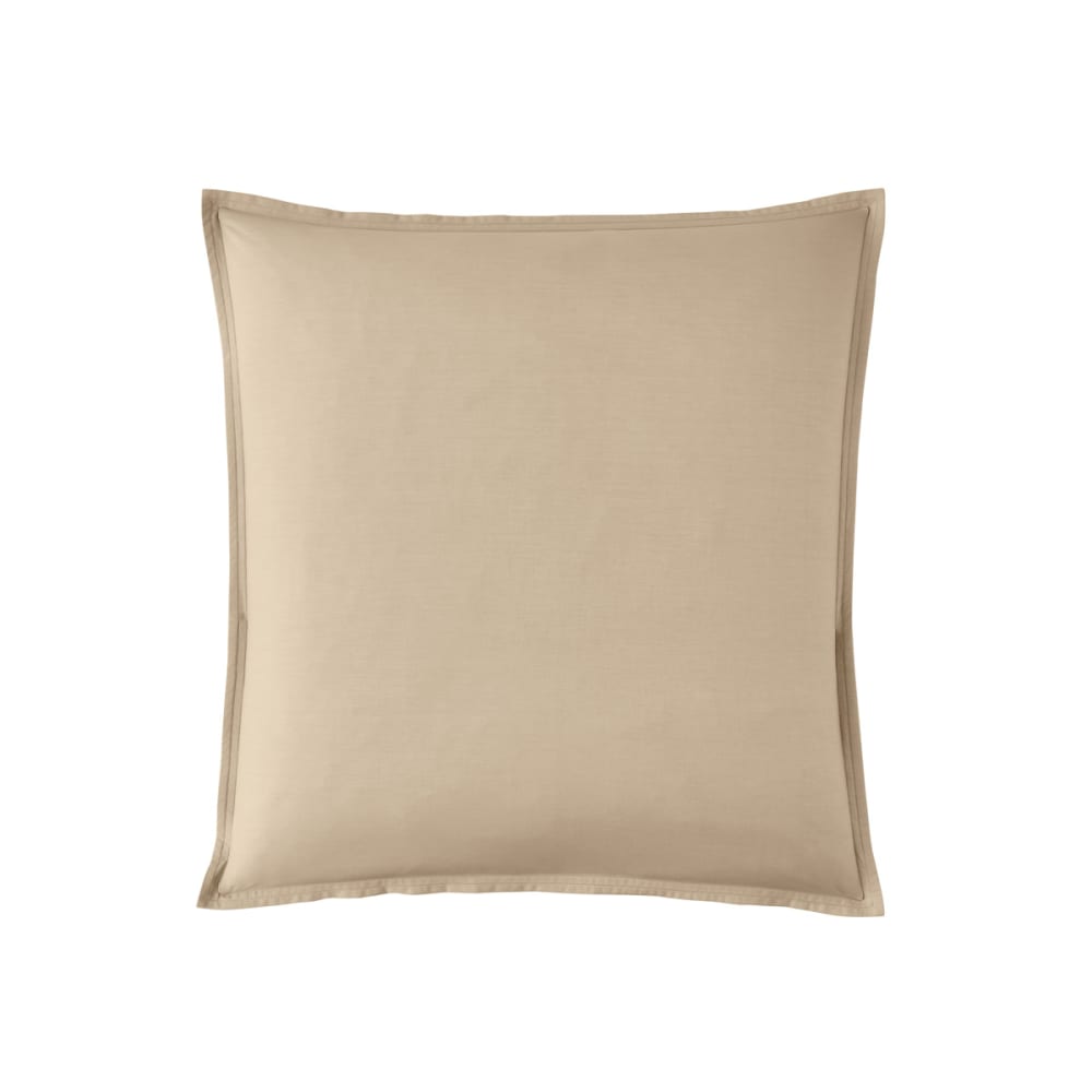 Taie d'oreiller en percale de coton lin 65x65