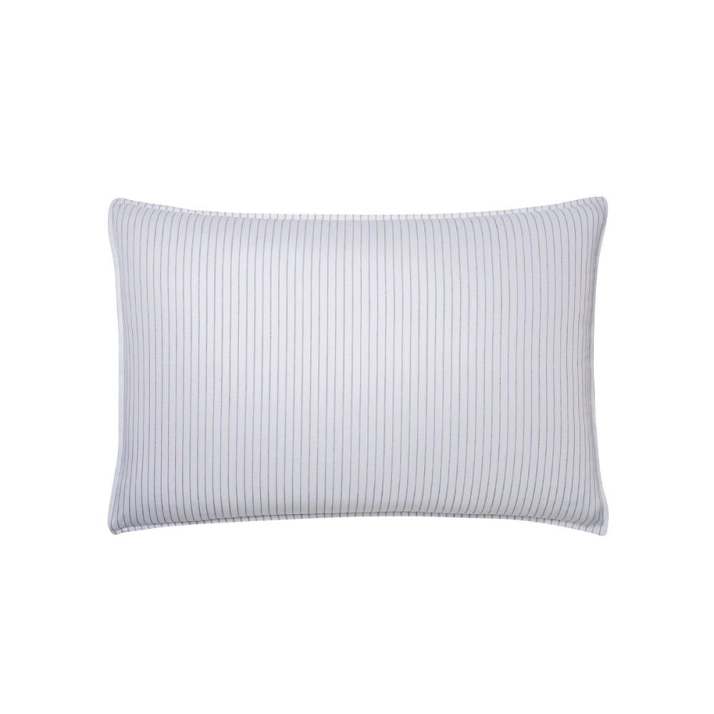 Taie d'oreiller en bambou bleu 50x75