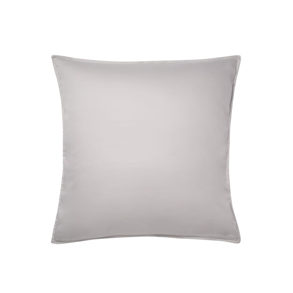Taie d'oreiller en satin de coton gris 65x65 — vue 4