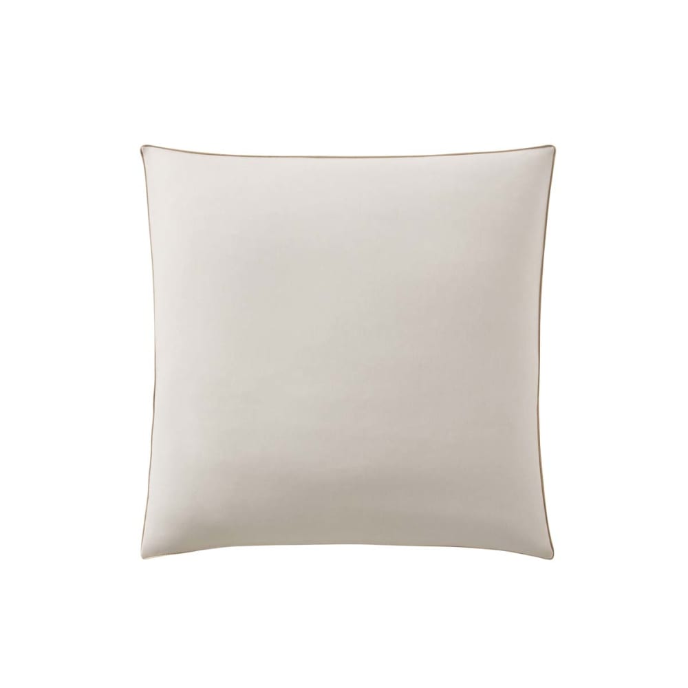 Parure de lit en coton beige 65x65