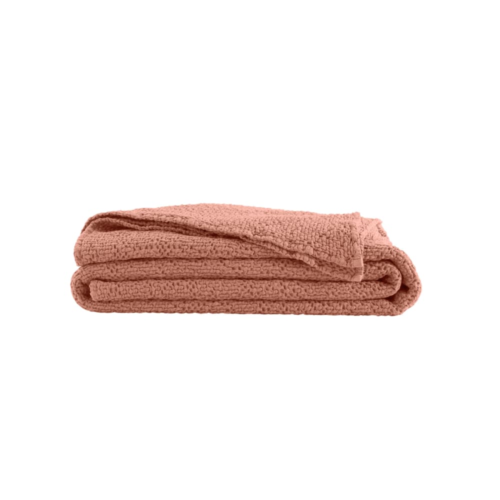 Couvre lit en coton rose 260x240 — vue 3