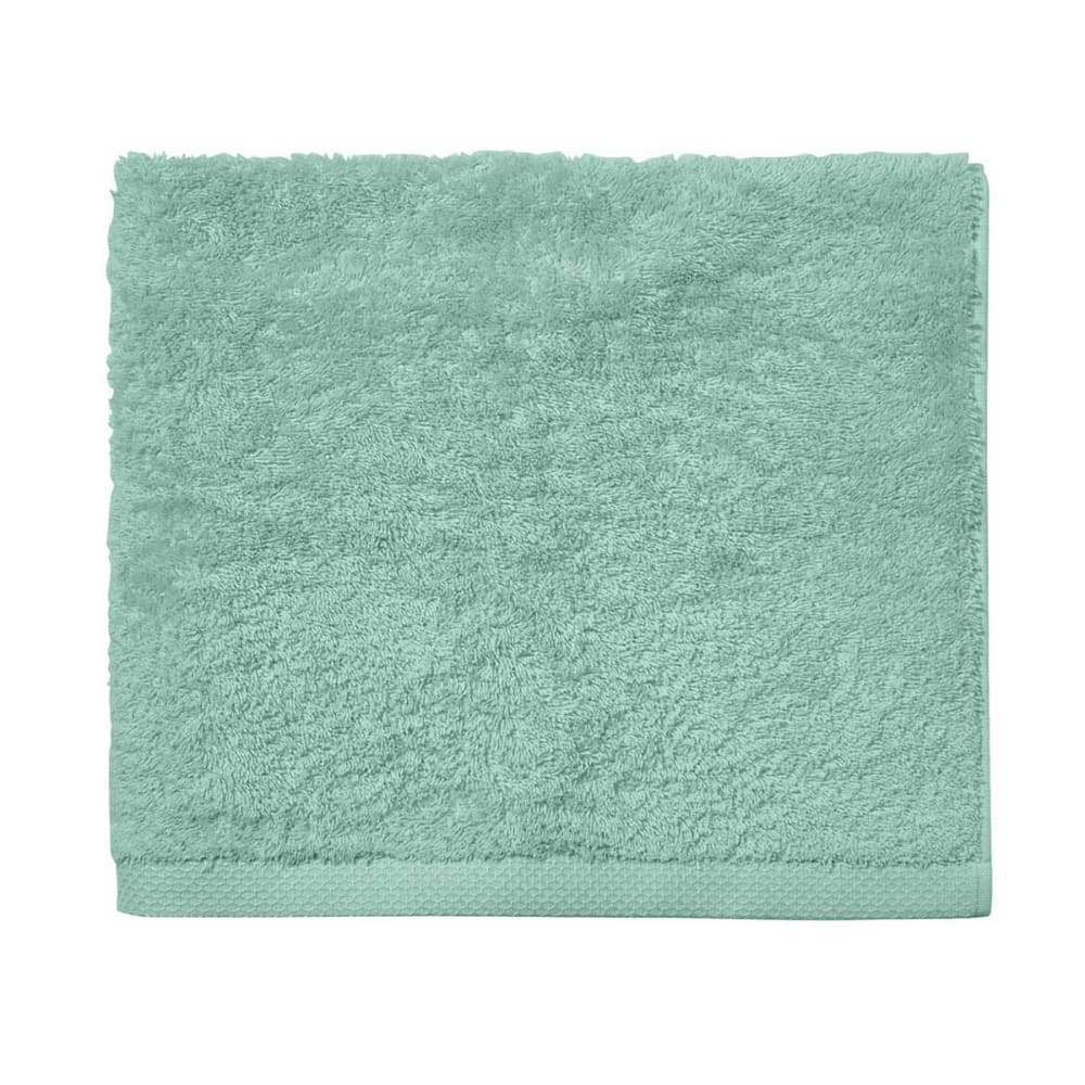 Serviette de bain en coton lagune 55x100