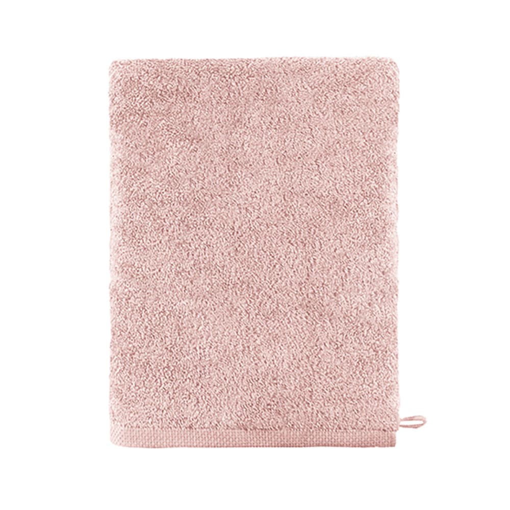 Essix Gant de toilette en coton perle 16x21 style contemporain Gris