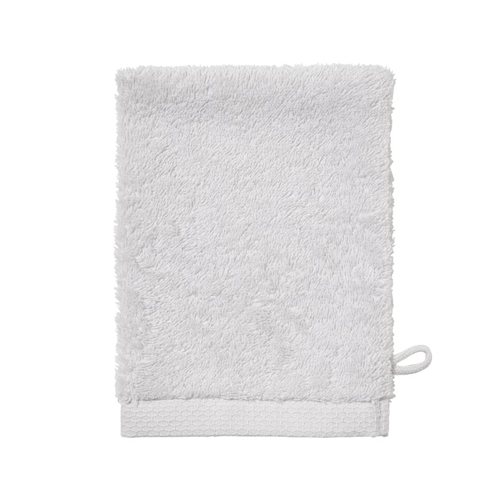 Gant de toilette en coton perle 16x21 - Maisons du Monde