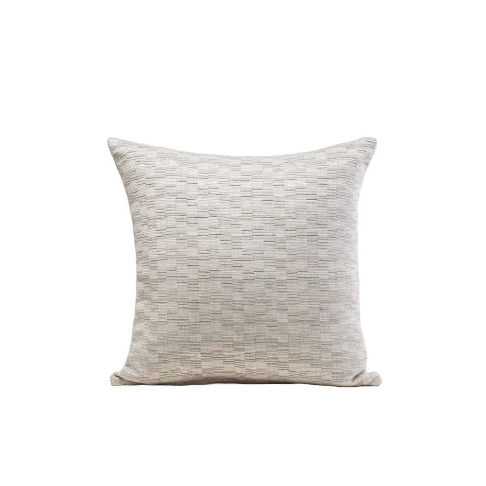 Madura Housse de coussin en viscose naturel 50x50 cm style contemporain Beige