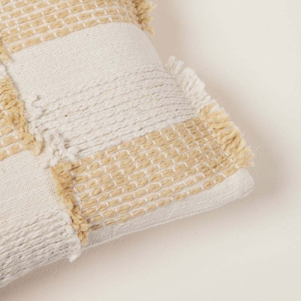 Housse de coussin en coton naturel 28x47 cm - Maisons du Monde
