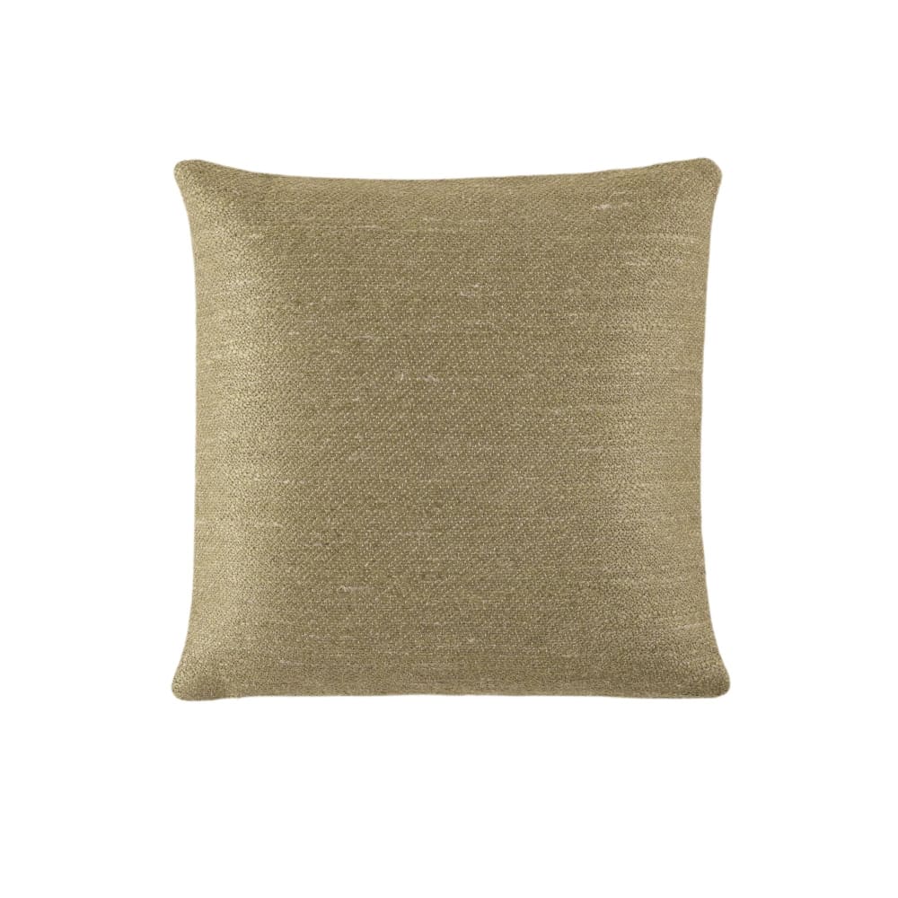 Housse de coussin en coton vert 40x40 cm
