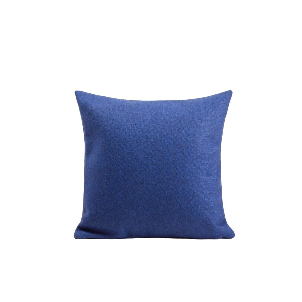 Madura Housse de coussin en laine bleu 40x40 cm style contemporain