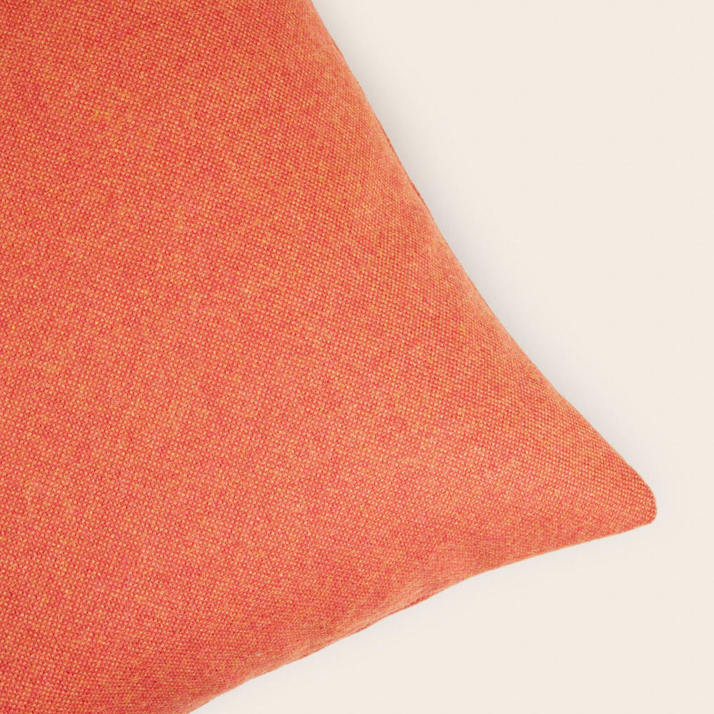 Housse de coussin en laine orange 50x50 cm - Maisons du Monde