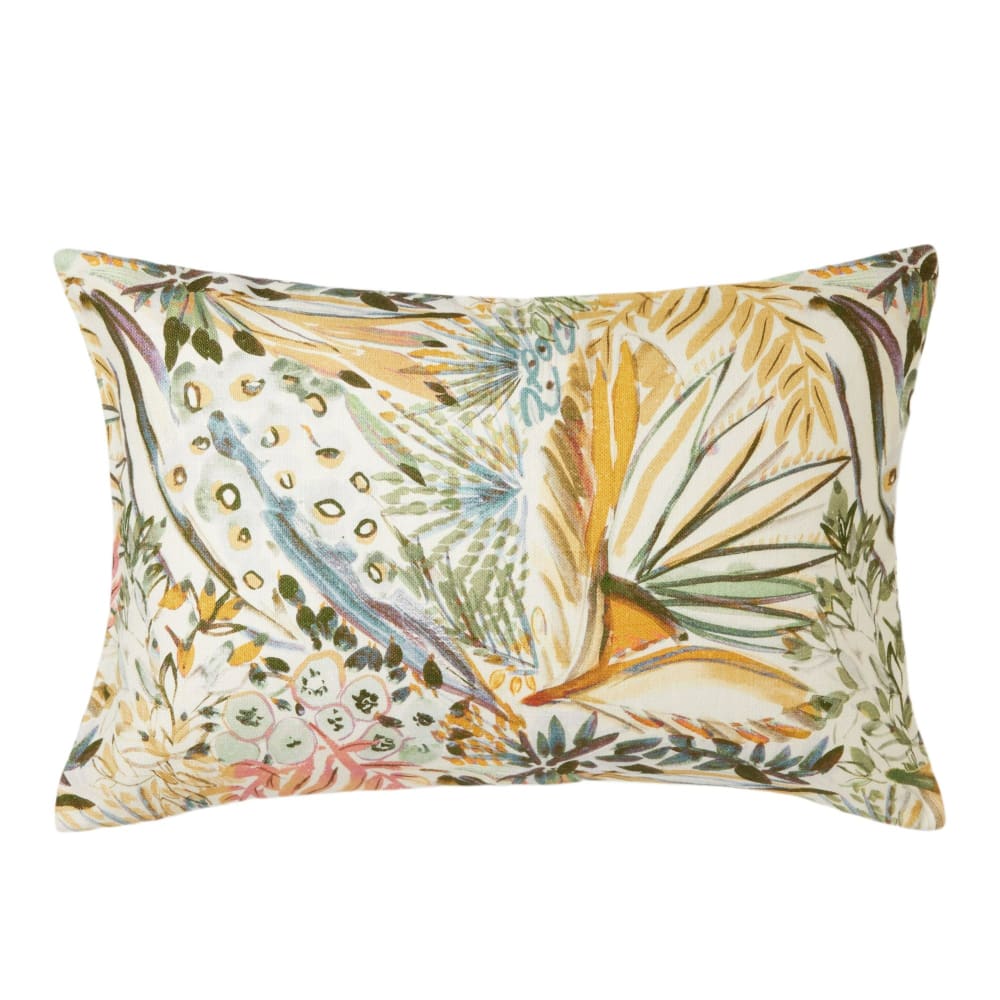 Housse de coussin en coton multicolore 40x60 cm