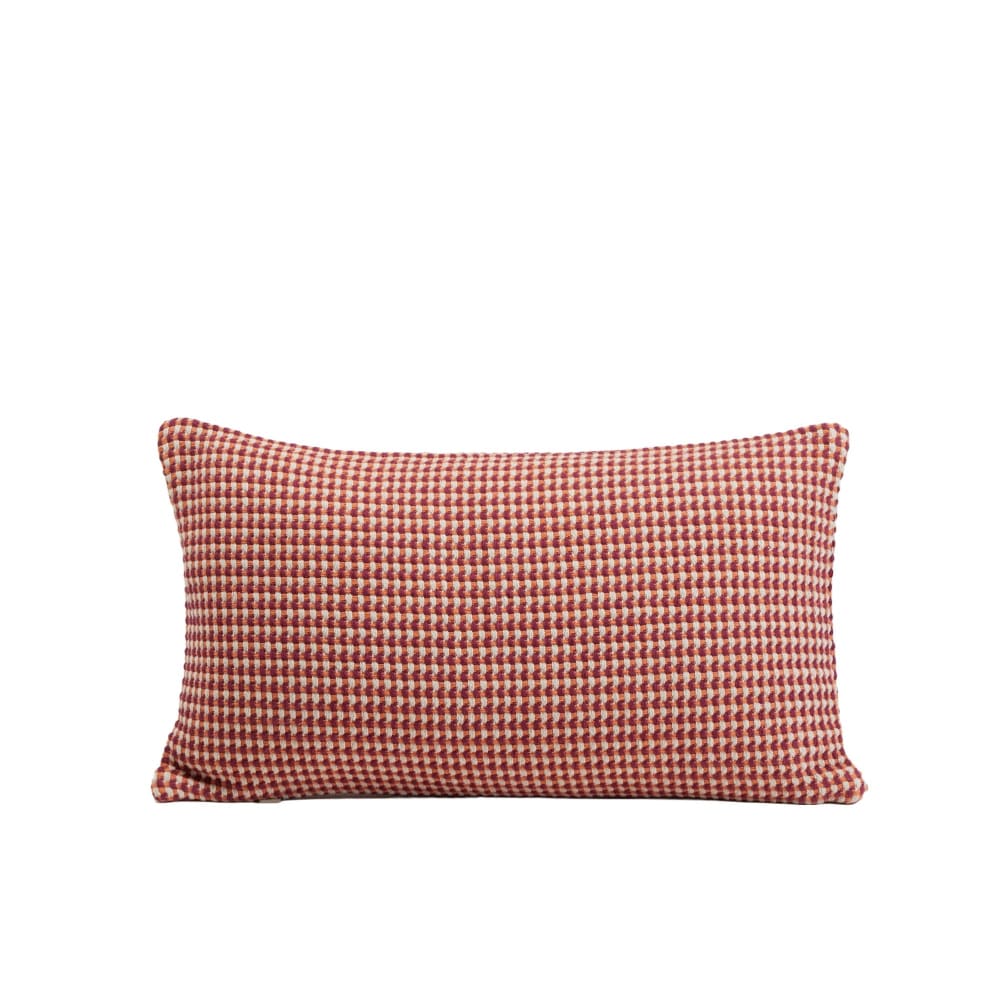 Madura Housse de coussin en coton orange 28x47 cm style contemporain