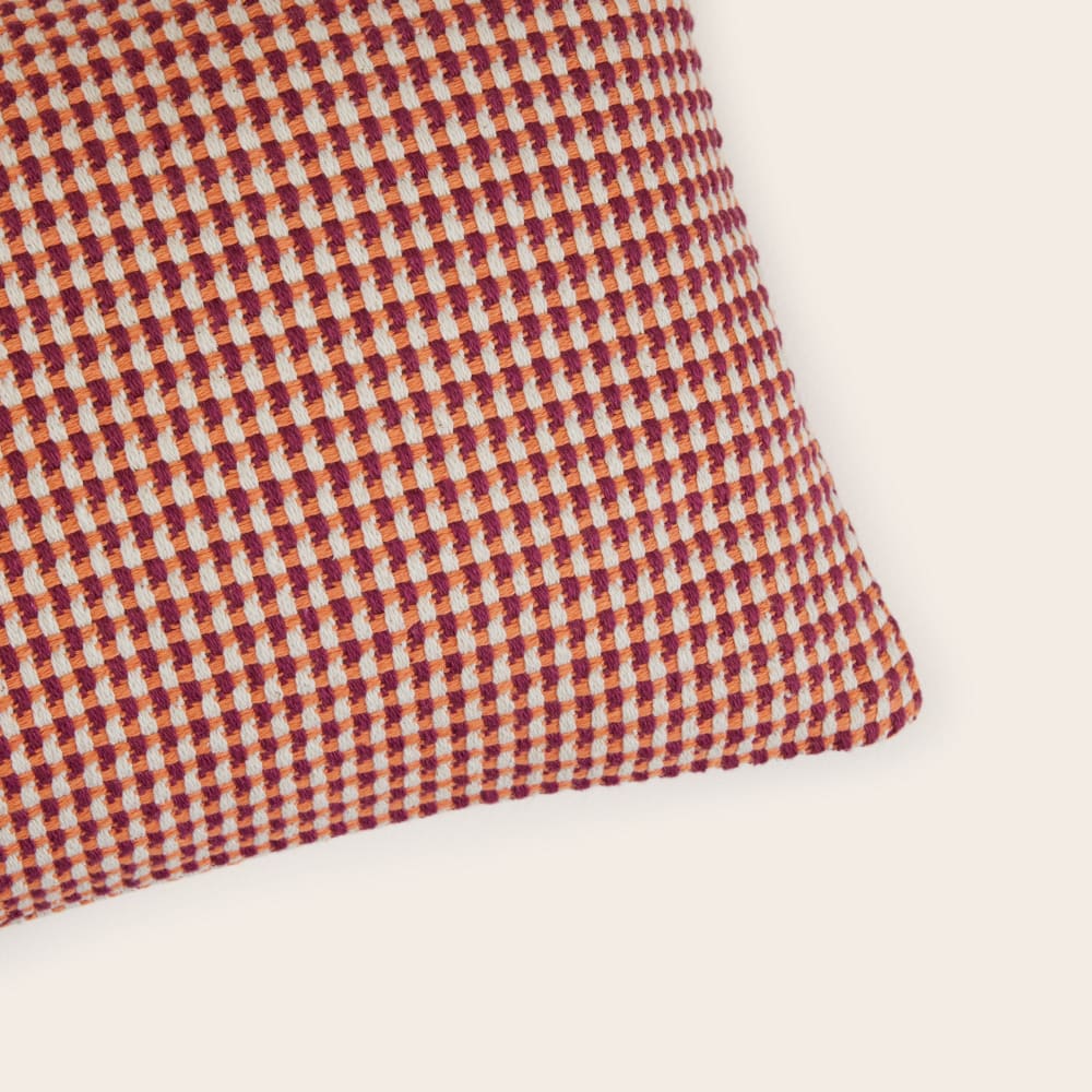 Housse de coussin en coton orange 28x47 cm - Maisons du Monde