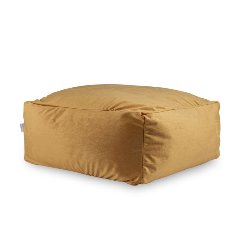 Pouf velours bronze 50x50x25 cm Pouf velours bronze 50x50x25 cm