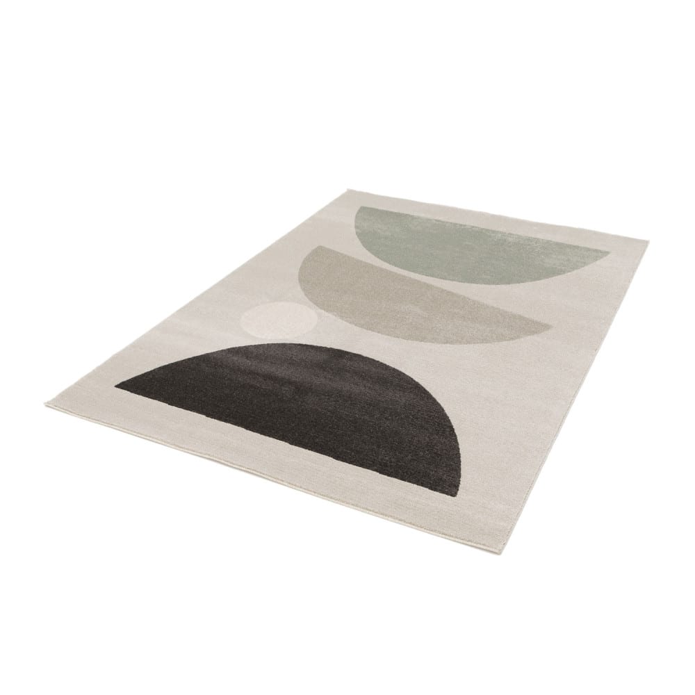 Tapis contemporain géométrique - 120x170cm multicolore polypropylène - Maisons du Monde