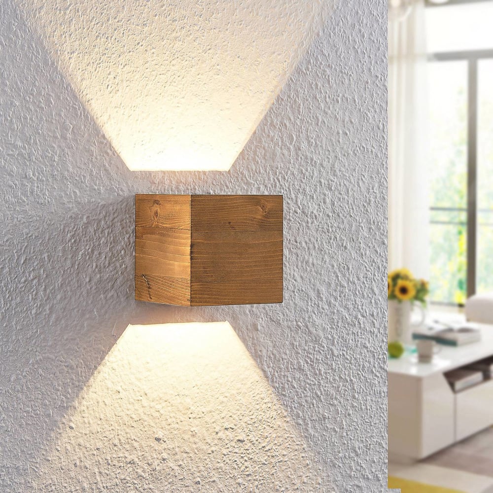 Applique en bois marron - Maisons du Monde