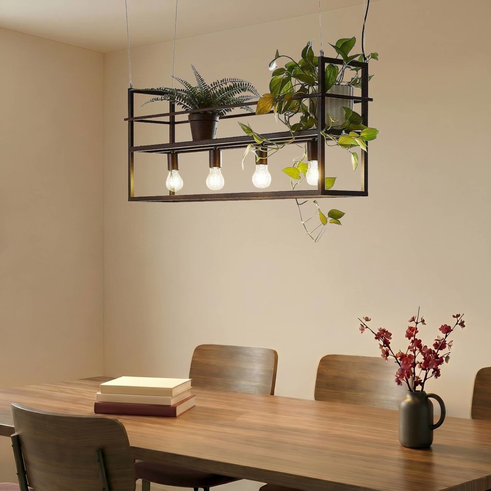 Lindby Pendelleuchte aus Metall, schwarz style modern - Metall
