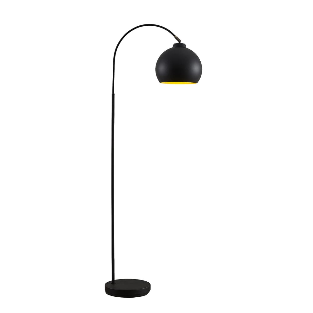 Lindby Stehlampe (Bogenleuchte) aus Metall, schwarz style modern - Metall