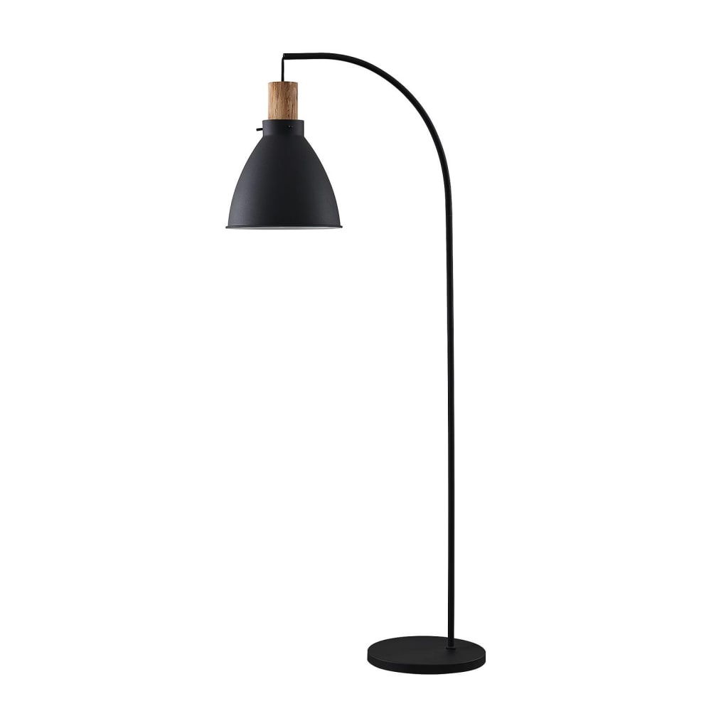 Lindby Stehlampe aus Metall, schwarz style modern - Metall