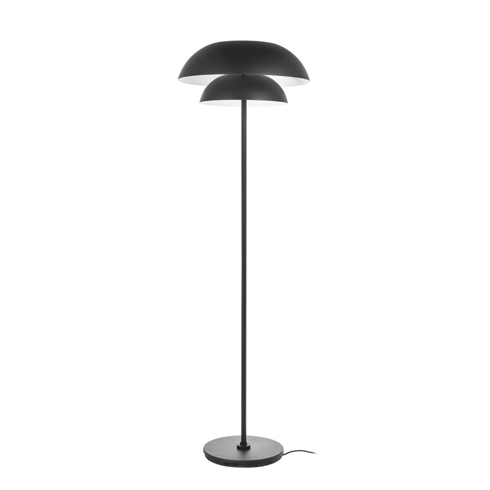 Lucande Stehlampe aus Metall, schwarz style modern - Metall