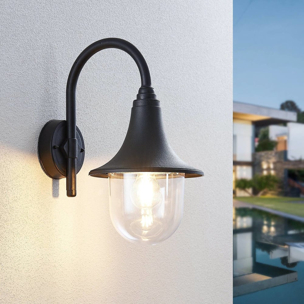 Applique exterieur en plastique noir - Maisons du Monde